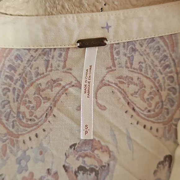 Free People Long Sleeve Mini Dress. - Picture 4 of 7